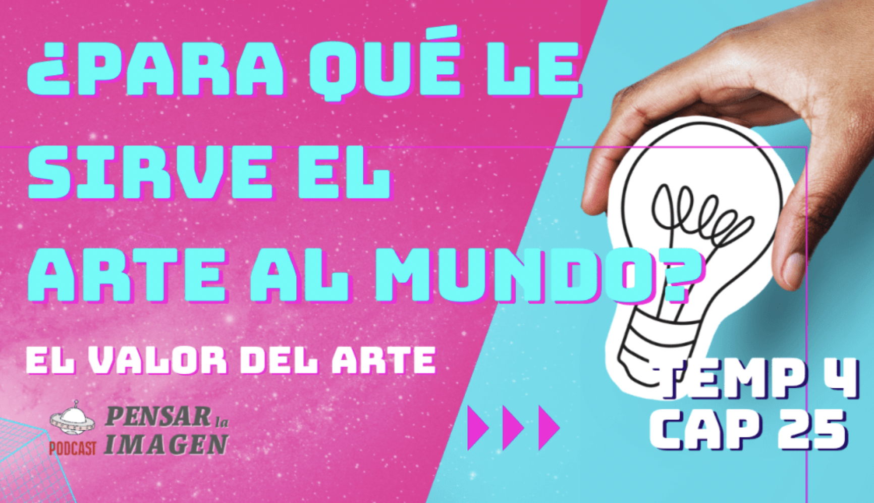 Podcast pensar la imagen, contenido y cursos para artistas